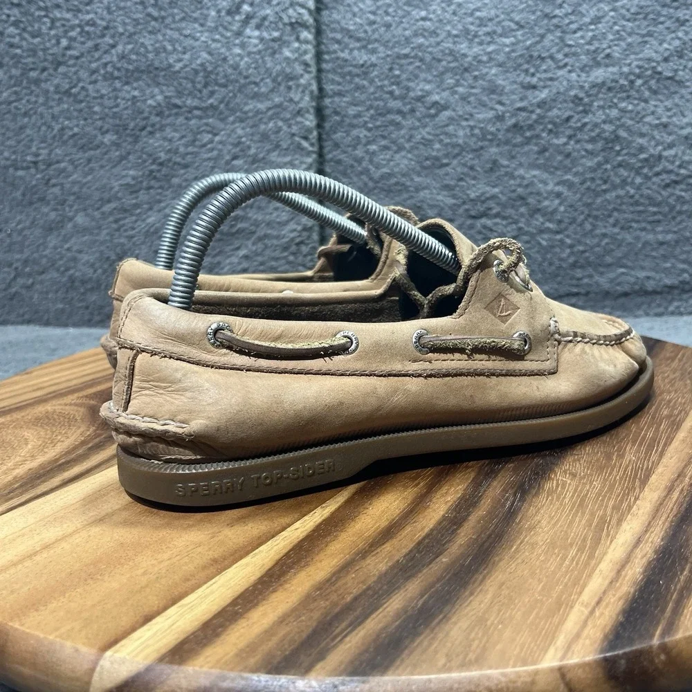 Sperry Men's Authentic Original Canvas Sperry Top Sider Shoe‎ Slip On Size 7.5M